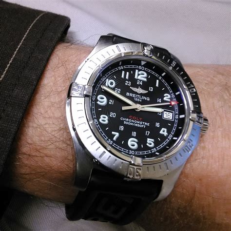 breitling colt ii quartz a74380|Breitling 44mm colt review.